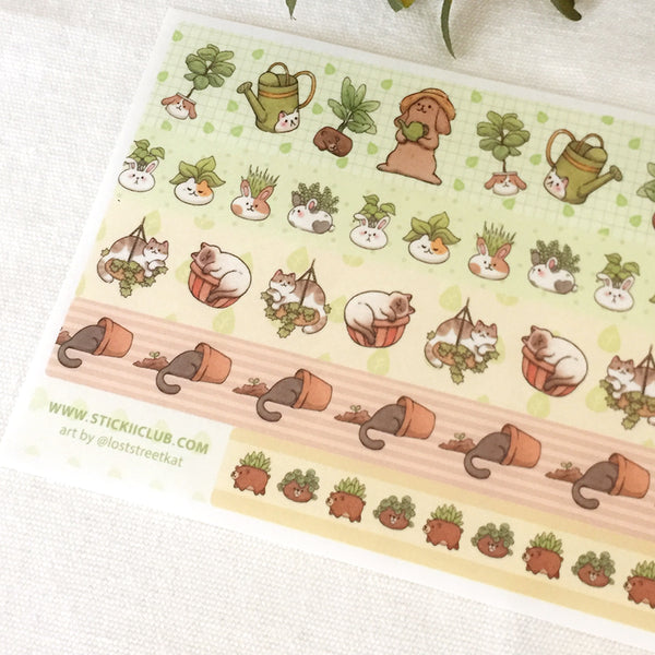 Secret Garden Washi Tape Sheet